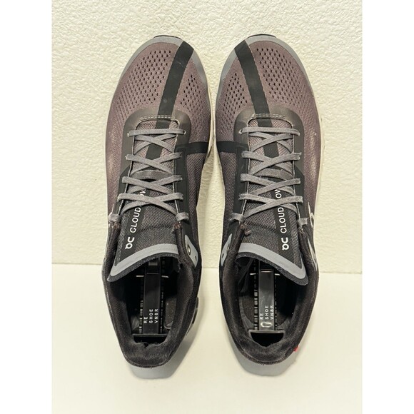 On Cloud Men Cloudflow Running Shoe Sz 9.5 Black Asphalt Sneaker 35.99238 W FLAW main image 14
